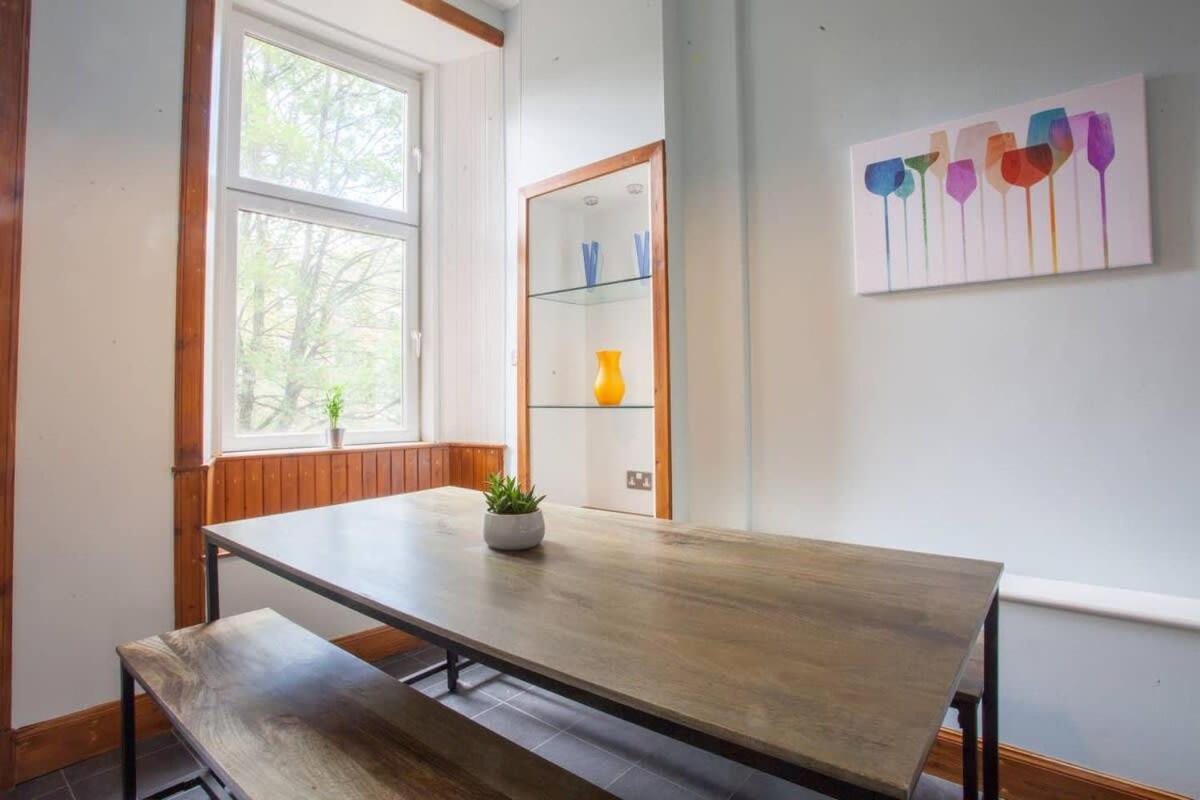 Modern, Light-Filled And Sleek West End Apartment Glasgow Kültér fotó