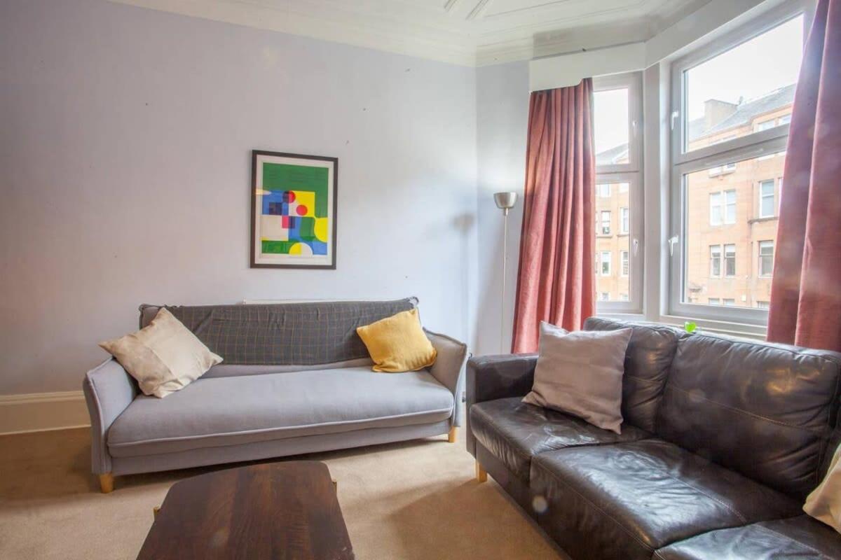 Modern, Light-Filled And Sleek West End Apartment Glasgow Kültér fotó
