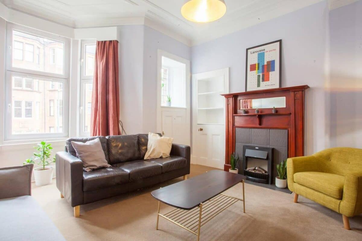 Modern, Light-Filled And Sleek West End Apartment Glasgow Kültér fotó